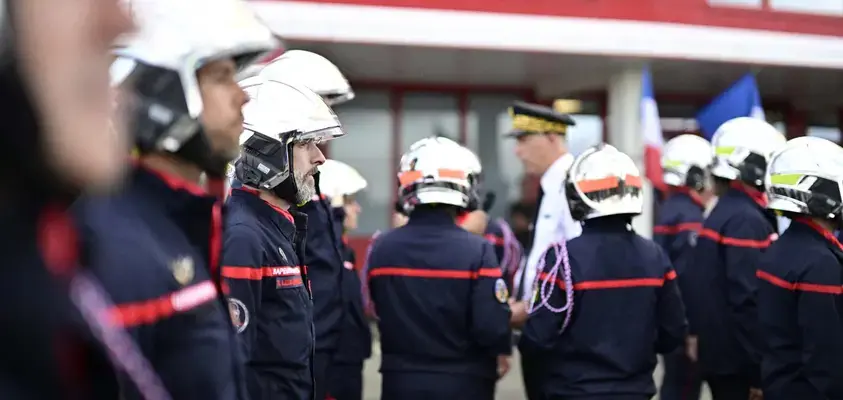 Les sapeurs-pompiers de la Sarthe à l'honneur