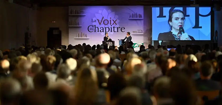 Voix au Chapitre avec Amélie Nothomb