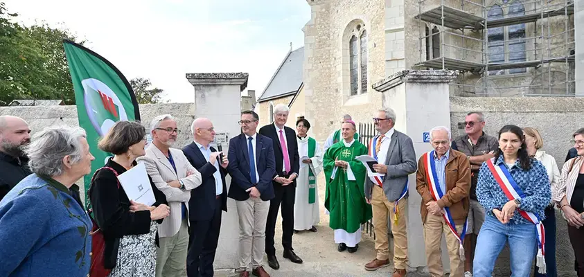 Inauguration de l'église Saint-Martin à La Bruère-sur-Loir