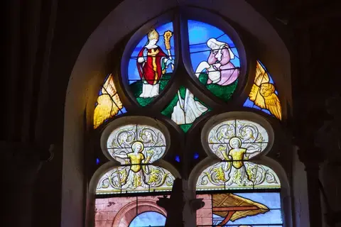 Visite des vitraux de l'église