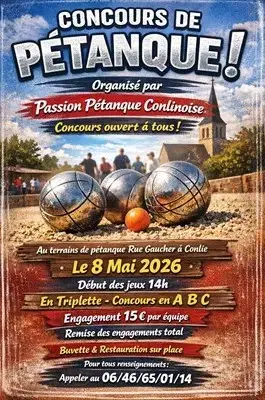 Concours de pétanque