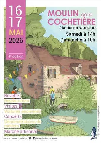 Journées du Patrimoine de Pays et des moulins : Moulin de la Cochetière