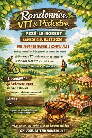 Randonnée VTT & pédestre à Pezé-le-Robert