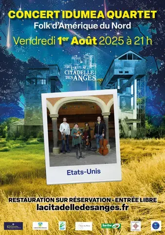 Concert Idumea Quartet - Folk d'Amérique du Nord