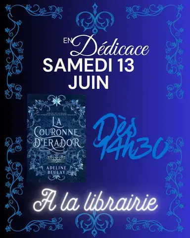 Dédicace Samedi 13 juin 14h30