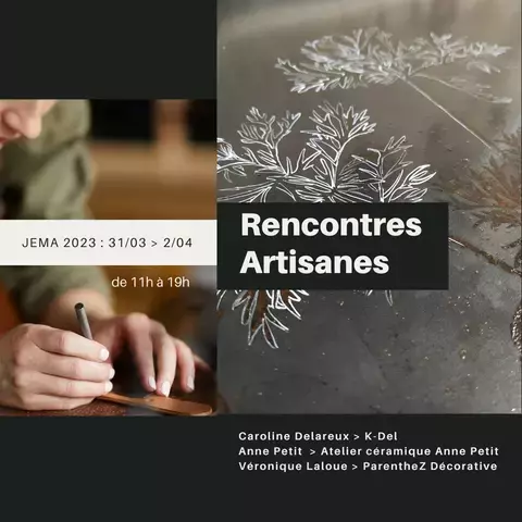 JOURNÉES EUROPÉENNES DES MÉTIERS D'ART À L'ATELIER K-DEL