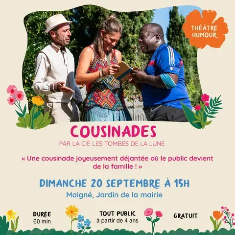 'Cousinades' // Ouverture saison culturelle LBN Communauté