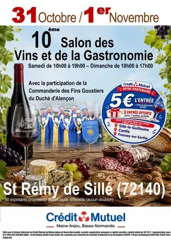 10ème Salon des vins et de la gastronomie