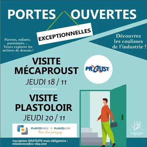 Portes ouvertes : visite de l'entreprise Plastoloir
