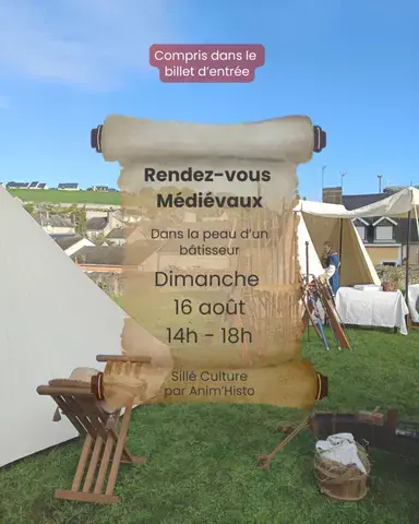 Rendez-vous médiévaux « Dans la peau d’un bâtisseur »