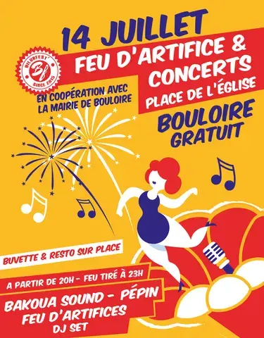 Feu d'artifice & concerts