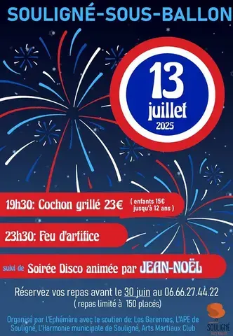 Le 13 juillet c'est Souligné