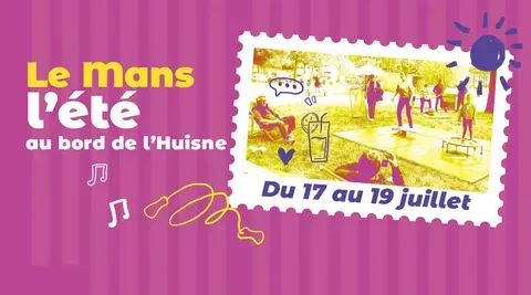 Le Mans, l’été au bord de l’Huisne