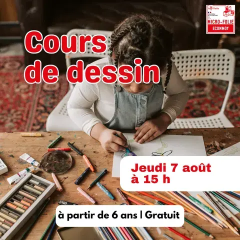 Cours de dessin pour enfant