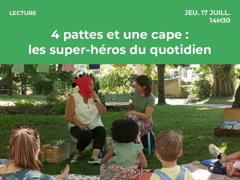 4 pattes et une cape : les super-héros du quotidien