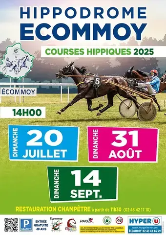 Courses hippiques - Hippodrome d'Ecommoy