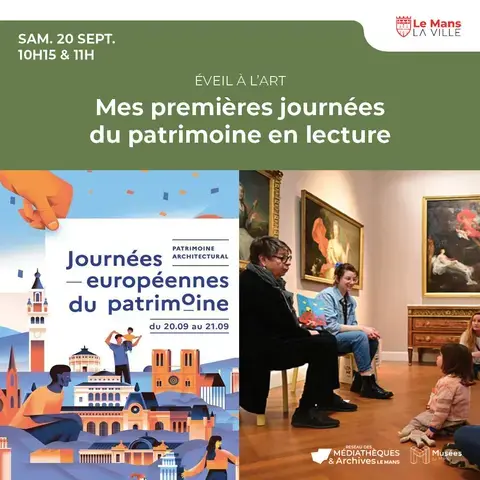 Mes premières journées du patrimoine en lecture