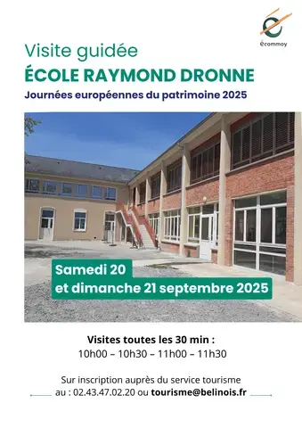 Journées du Patrimoine - Visite guidée de l'école Raymond Dronne