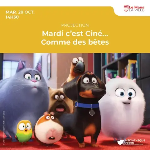 Mardi c'est ciné... Comme des bêtes