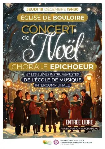 Concert de Noël de la chorale Épichoeur