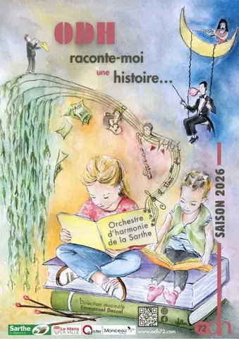 Concert de l'Orchestre d'harmonie de la Sarthe « ODH, raconte-moi une histoire… »