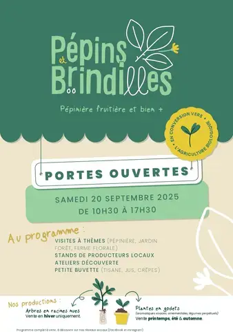 Portes ouvertes - Pépins et Brindilles