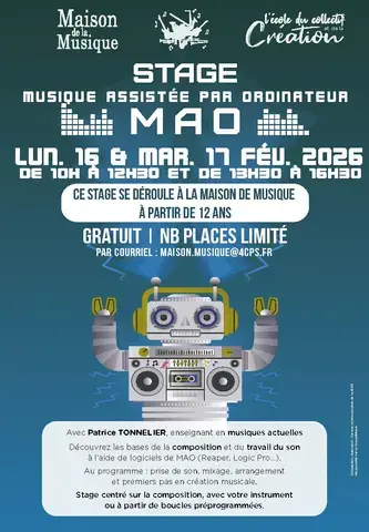 Stage de MAO – Musique Assistée par Ordinateur