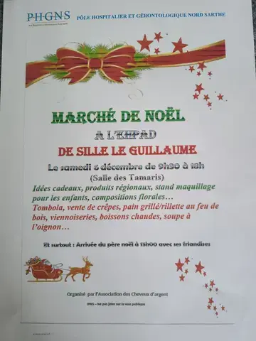 Marché de Noël à l'EHPAD de Sillé-le-Guillaume