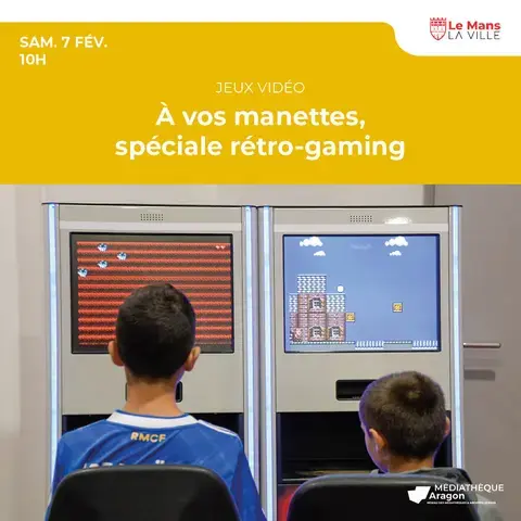 À vos manettes, spéciale rétro-gaming