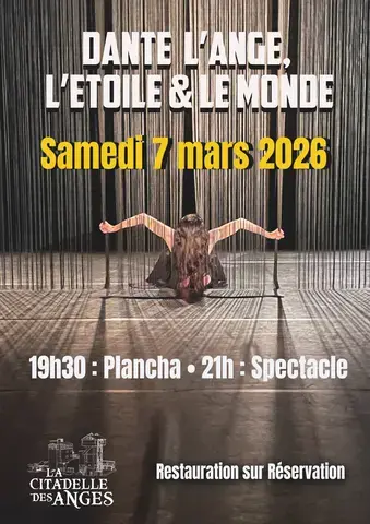 Spectacle Dante L'Ange, l'étoile & le monde