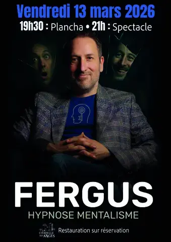 Spectacle d'hypnose et de mentalisme par Fergus