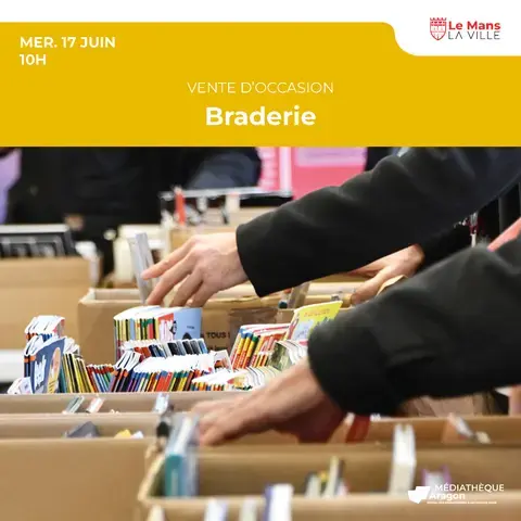 Braderie des médiathèques