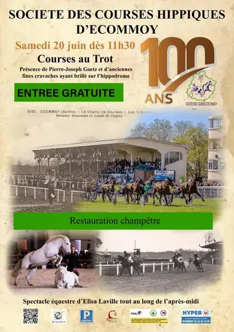 Centenaire de l'Hippodrome d'Ecommoy