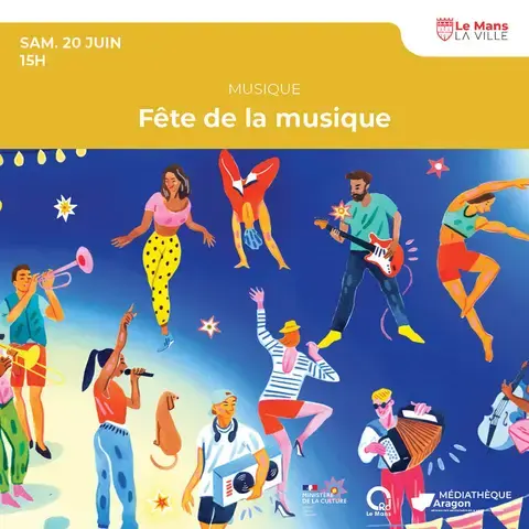 Fête de la musique - Médiathèque Aragon