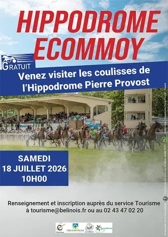 Visite guidée de l'hippodrome d'Ecommoy