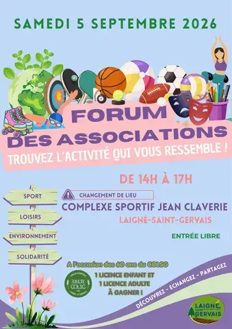 Forum des associations Laigné-Saint-Gervais