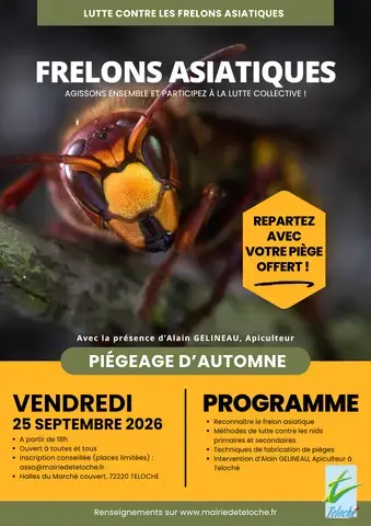Atelier piégeage des frelons asiatiques