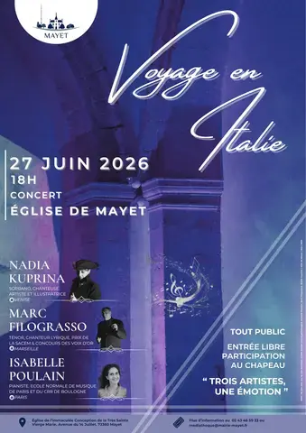 Concert " Voyage en Italie"