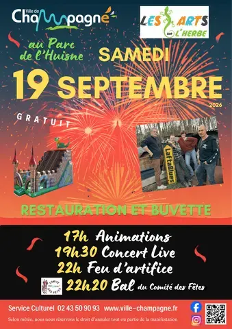 Feu d'artifice - Champagné