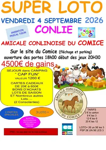 Super Loto de l'Amicale Conlinoise du Comice