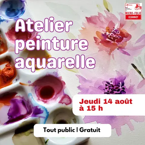 Atelier peinture aquarelle