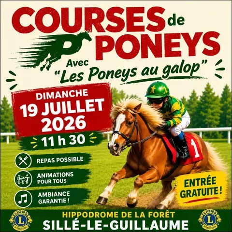 Courses de poneys
