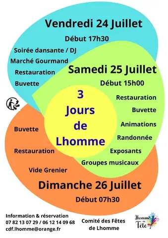 Les 3 jours de Lhomme