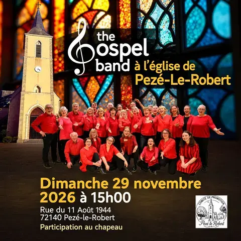 Gospel band à l'église de Pezé-le-Robert