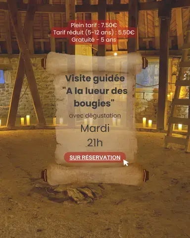 Visite guidée « À la lueur des bougies »