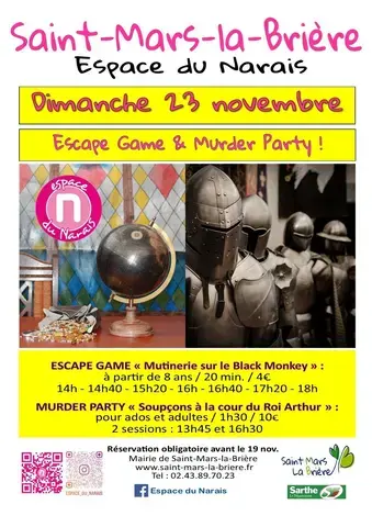 Escape Game & Murder party