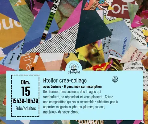 Atelier Créatif : Créa collage