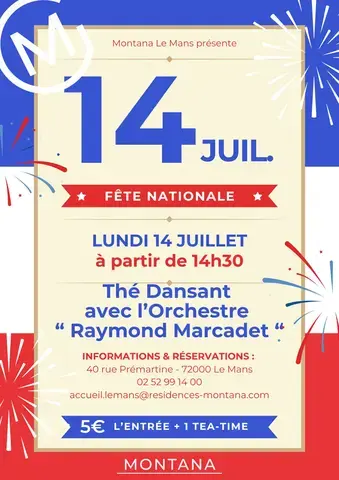 Thé dansant - Résidence services seniors Montana Le Mans