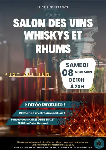 Salon des vins, whiskies et rhums