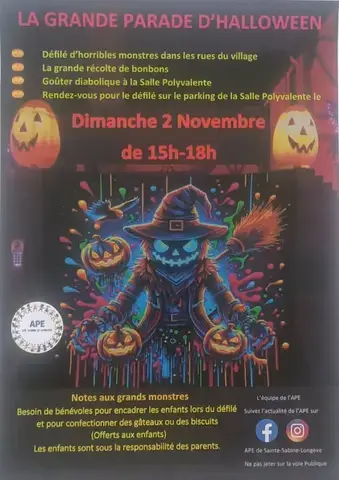 Grande parade d'Halloween